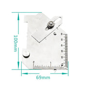 MG-8 Cam-type Stainless Steel Fillet Weld Gauge Multi-function Welding Inspection Ruler