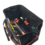 EZRE Multi-function Oxford Cloth Electrician Belt Pouch Maintenance Tools Handbag Shoulder Bag Convenient Tool Bag, Size : 15 inch
