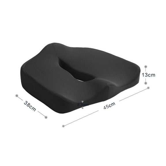 Office Chair Cushion Buttock Coccygeal Orthodontic Cushion, Size: 45x38x13cm