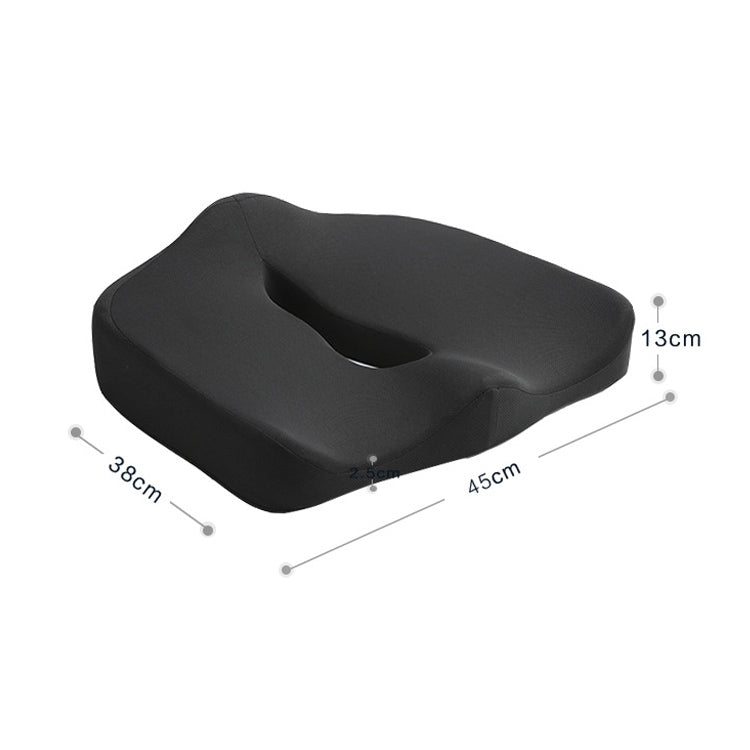 Office Chair Cushion Buttock Coccygeal Orthodontic Cushion, Size: 45x38x13cm