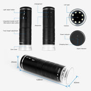 F210 HD 1080P WIFI 1000X Magnification Digital Microscope with 8 LED Light