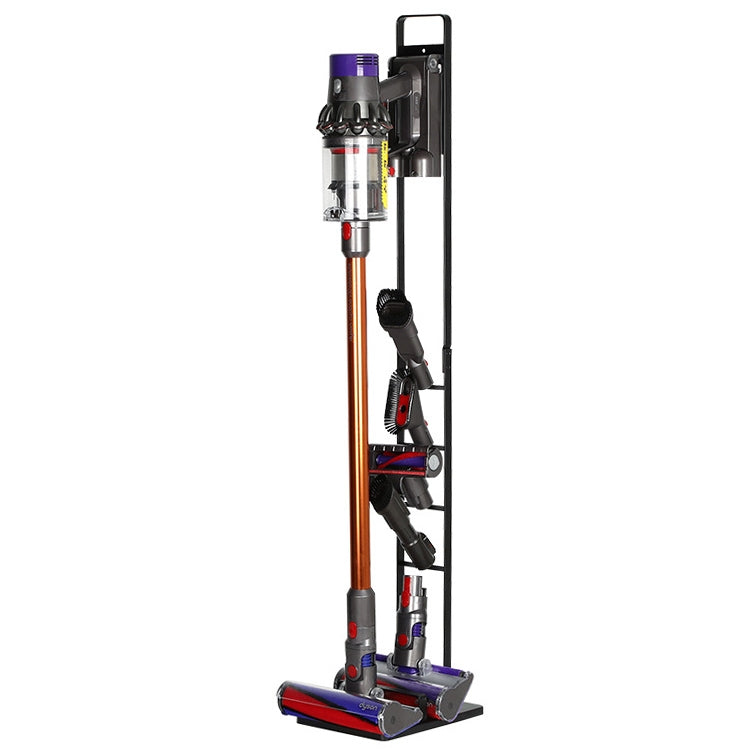 Home Vacuum Cleaner Hanger Storage Rack Free Punching for Dyson V6 V7 V8 V10(Black) - free shipping - PMC TechLife - Order now!
