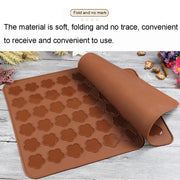 Kitchen Roast Silicone Macaron Oven Baking Pad, Size: 26*29cm