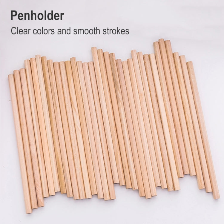 50 PCS Crude Wood Environmental Protection HB Pencils Painting Pencils for Kids School Office Supplies - free shipping - PMC TechLife - Order now!