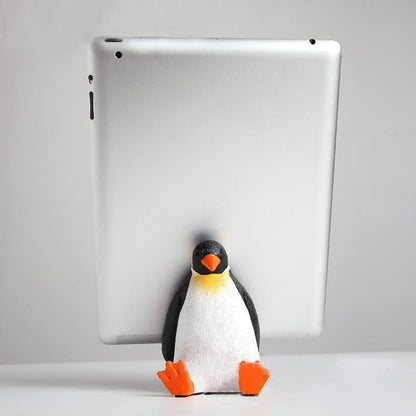 Keepwood KW-0142 Penguin Shape Creative Universal Desktop Tablet Holder Bracket - free shipping - PMC Jewellery - Order now!