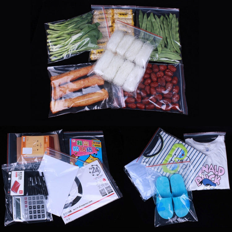 100pcs/pack PE Self Sealing Clear Zip Lock Packaging Bag, 4cm x 6cm, Custom Printing and Size are welcome