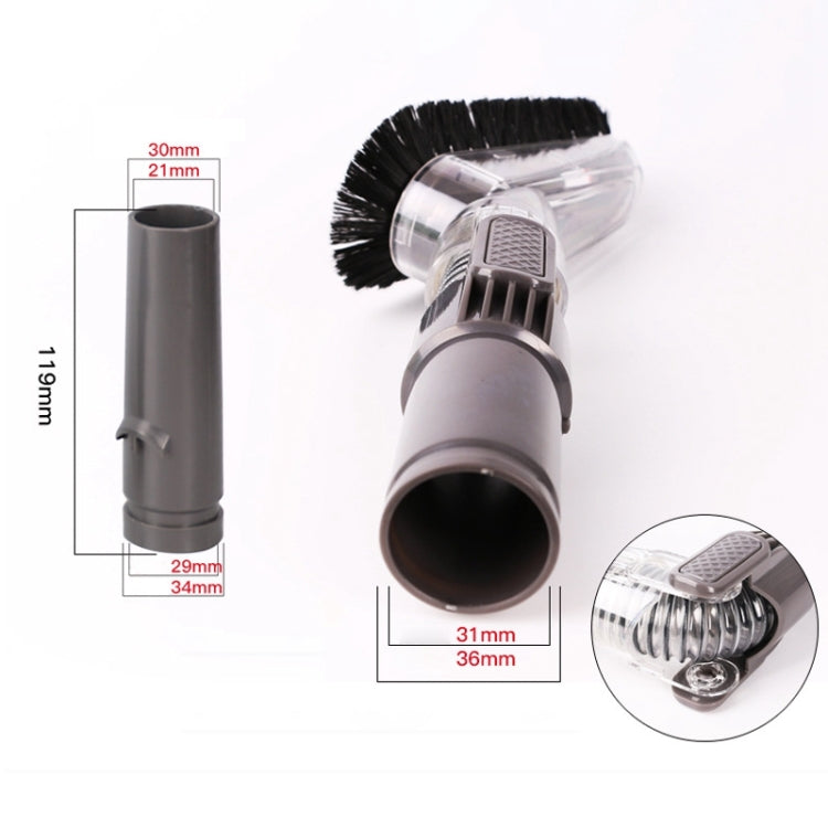 7 PCS Household Wireless Vacuum Cleaner Brush Head Parts Accessories for Dyson V6