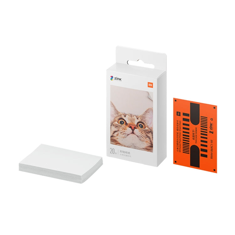 50 PCS Original Xiaomi Print Photographic Paper Paste Paper for Xiaomi Pocket Photo Printer - free shipping - PMC TechLife - Order now!
