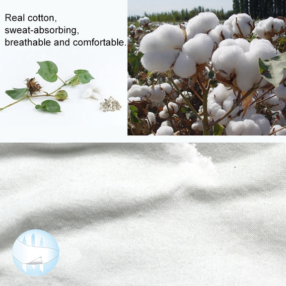 12 Pairs Pure Cotton Working Gloves, Medium Thick Size���Free Size