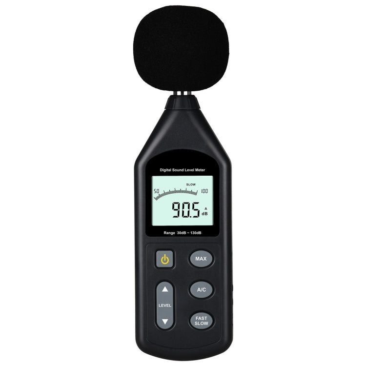Wintact WT1357 Digital Sound Level Meter, Range: 30dB~130dB - free shipping - PMC TechLife - Order now!