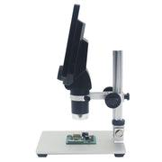 G1200 7 inch LCD Screen 1200X Portable Electronic Digital Desktop Stand Microscope, US Plug