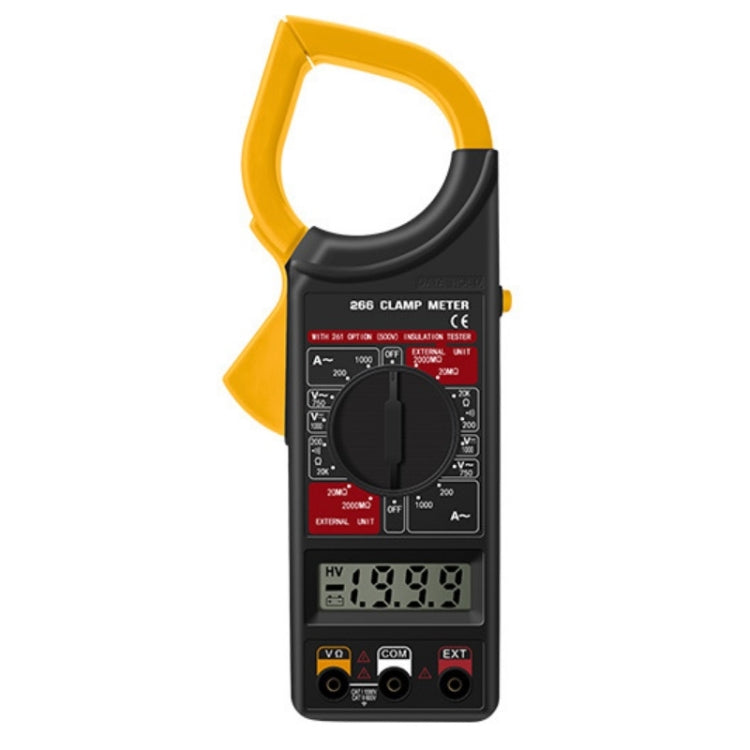ANENG 266X Automatic High-Precision Clamp Multimeter with Buzzer (Yellow) - free shipping - PMC Jewellery - Order now!