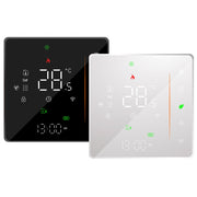 BHT-006GALW 95-240V AC 5A Smart Home Heating Thermostat for EU Box, Control Water Heating with Only Internal Sensor & WiFi Connection (White)