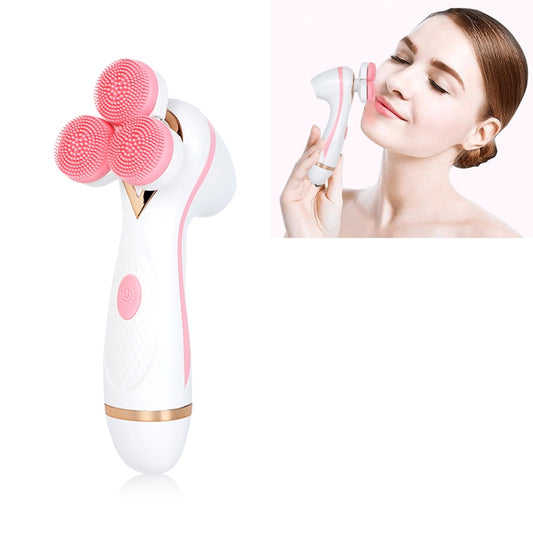 CNaier AE-878 USB Charging Silicone Face Skin Care Electric Facial Cleanser (Pink) - free shipping - PMC Jewellery - Order now!