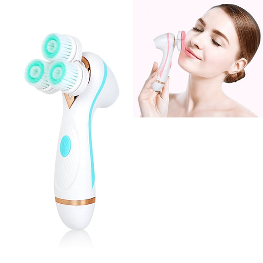 CNaier AE-878 USB Charging Silicone Face Skin Care Electric Facial Cleanser (Blue) - free shipping - PMC Jewellery - Order now!