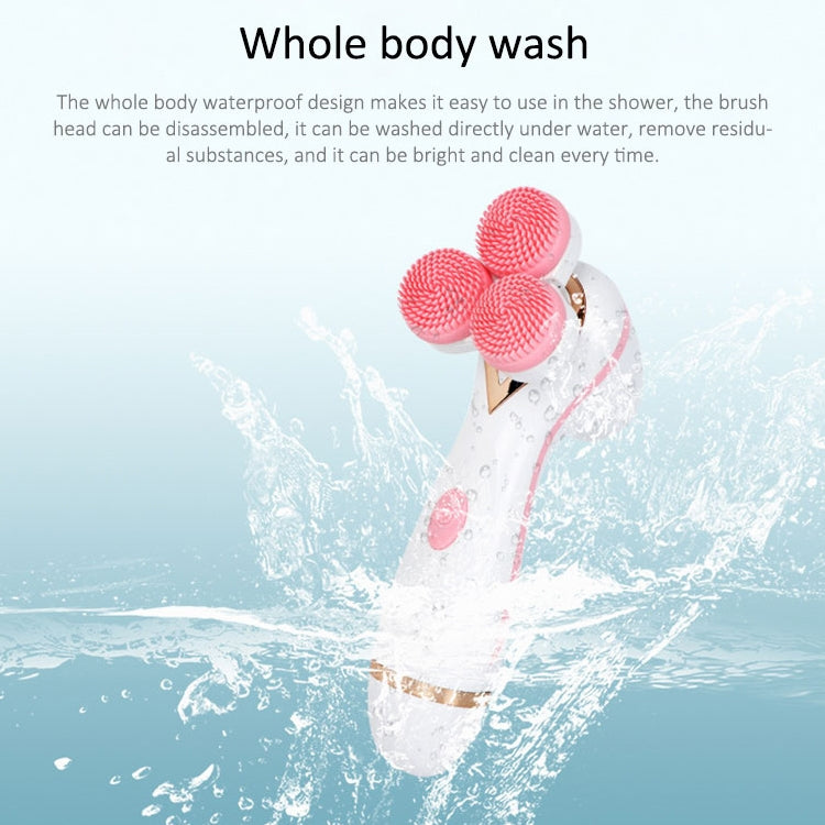 CNaier AE-878 USB Charging Silicone Face Skin Care Electric Facial Cleanser (Blue) - free shipping - PMC TechLife - Order now!