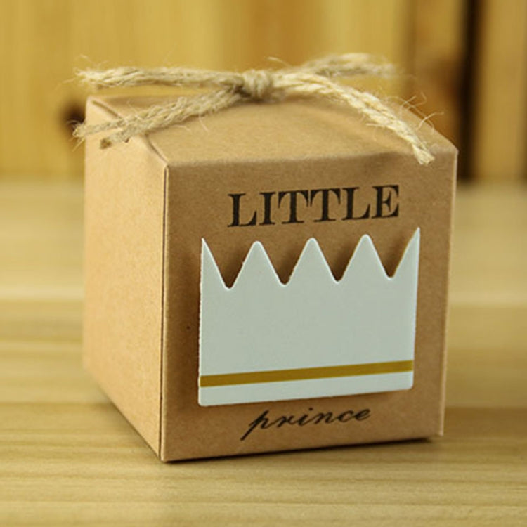 100 PCS European Style Wedding Prince Pattern Sugar Box, Size: 5.3*5.3*5.3cm - free shipping - PMC TechLife - Order now!