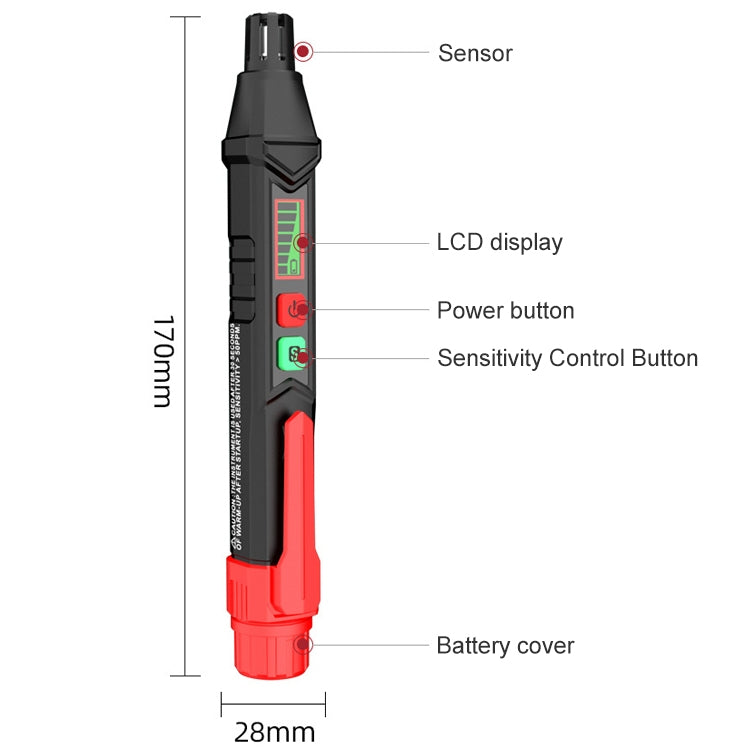 HABOTEST HT60 Combustible Gas Detector