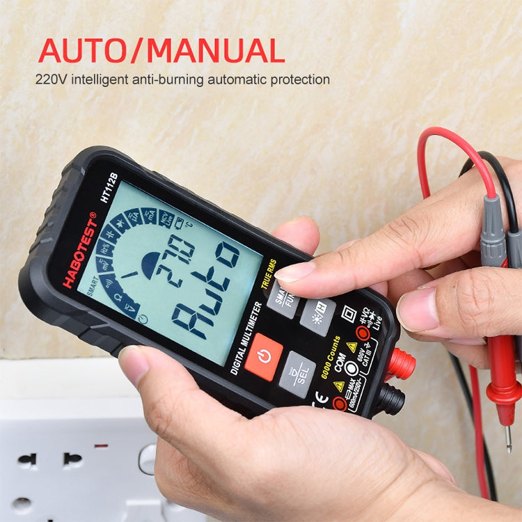 HABOTEST HT112B Mini Digital Display High-precision Multimeter - free shipping - PMC Jewellery - Order now!