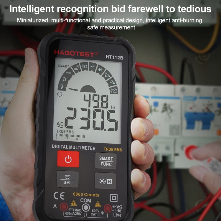 HABOTEST HT112B Mini Digital Display High-precision Multimeter - free shipping - PMC TechLife - Order now!