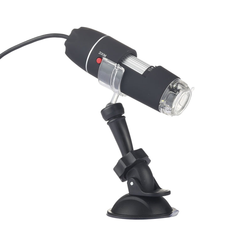 1600X Magnifier HD 0.3MP Image Sensor 2 in 1 USB Digital Microscope with 8 LED & Professional Stand - Digital Microscope by PMC Jewellery | Online Shopping South Africa | PMC Jewellery | Buy Now Pay Later Mobicred