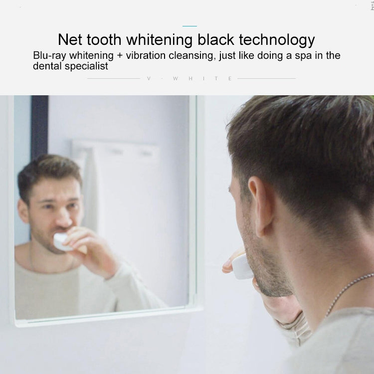 Vwhite 3 Cleaning Modes Silicone Electric Automatic Beauty Tooth Instrument(Black) - Teeth Whitening by PMC TechLife | Online Shopping South Africa | PMC TechLife | Buy Now Pay Later Mobicred
