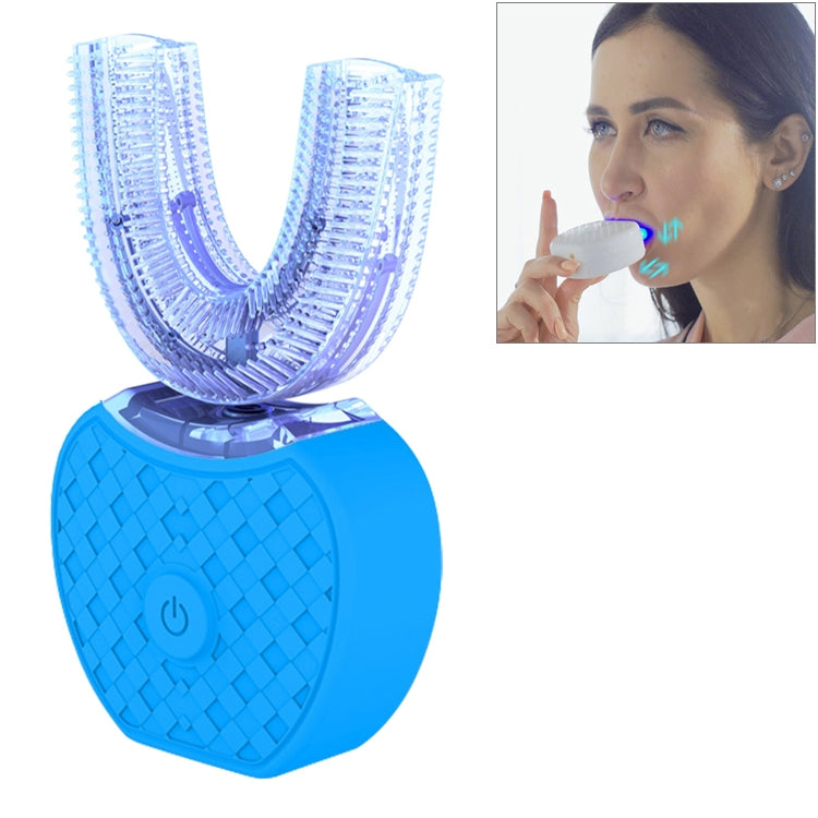 Vwhite 3 Cleaning Modes Silicone Electric Automatic Beauty Tooth Instrument(Blue) - Teeth Whitening by PMC TechLife | Online Shopping South Africa | PMC TechLife