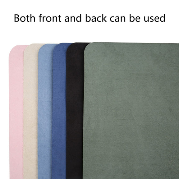 Multifunction Business PU Leather Mouse Pad Keyboard Pad Table Mat Computer Desk Mat, Size: 90 x 45cm(Pink)
