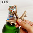 2 PCS Alloy Plane Design Beer Bottle Opener Best Wedding Gift and Party Favors - free shipping - PMC TechLife - Order now!