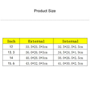 Breathable Wear-resistant Shoulder Handheld Zipper Laptop Bag, For 15.6 inch and Below Macbook, Samsung, Lenovo, Sony, DELL Alienware, CHUWI, ASUS, HP (Black)