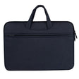 Breathable Wear-resistant Shoulder Handheld Zipper Laptop Bag, For 15.6 inch and Below Macbook, Samsung, Lenovo, Sony, DELL Alienware, CHUWI, ASUS, HP (Navy Blue) - 15.6 - 17 inch by PMC TechLife | Online Shopping South Africa | PMC TechLife