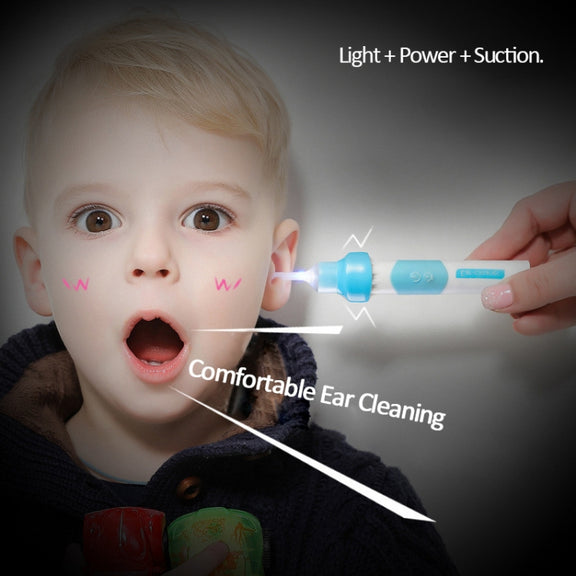 Ear-cleaner Children Gleamy Electric Gentle and Effective Ears Cleaning Device
