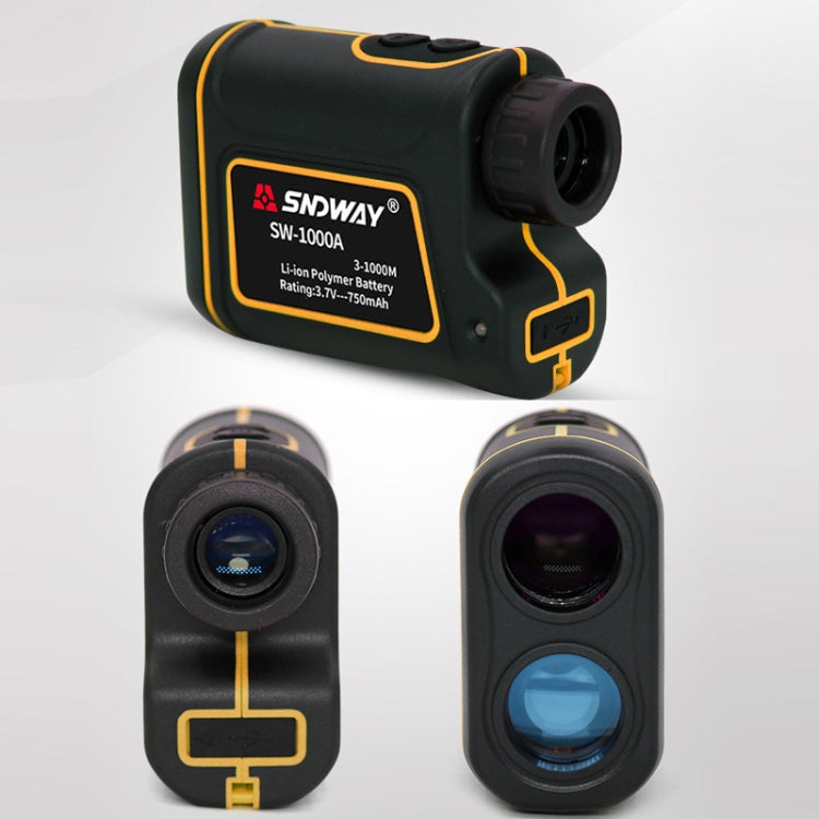 SNDWAY SW1000A Handheld Outdoor Waterproof Telescope Range Finder Distance Measurer, 1000m - free shipping - PMC TechLife - Order now!
