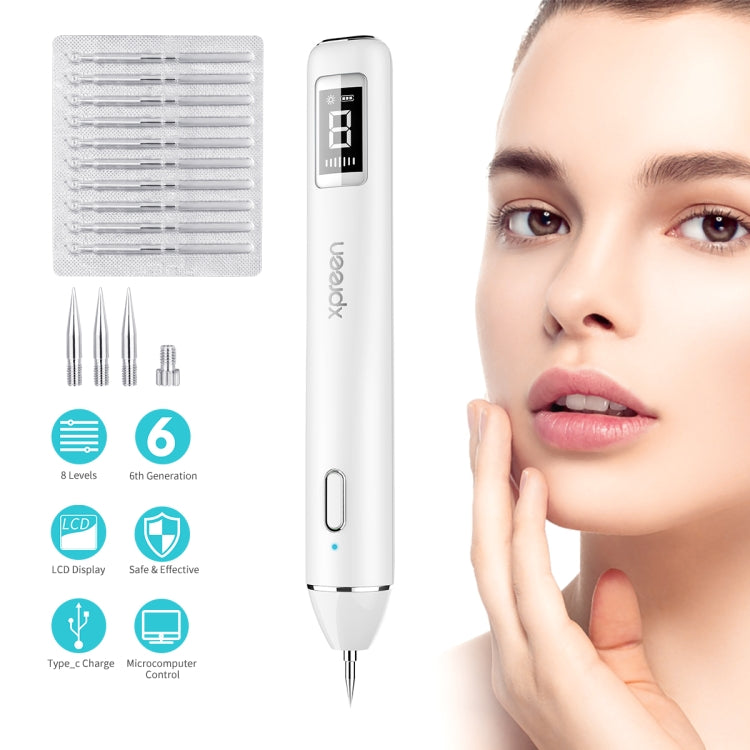 Xpreen XPRE061 Professional Dark Spot Remover Freckle Tattoo Chargeable Wart Mole Remover, with LED Screen and Spotlight(Tarnish) - Beauty Instrument by Xpreen | Online Shopping South Africa | PMC Jewellery | Buy Now Pay Later Mobicred