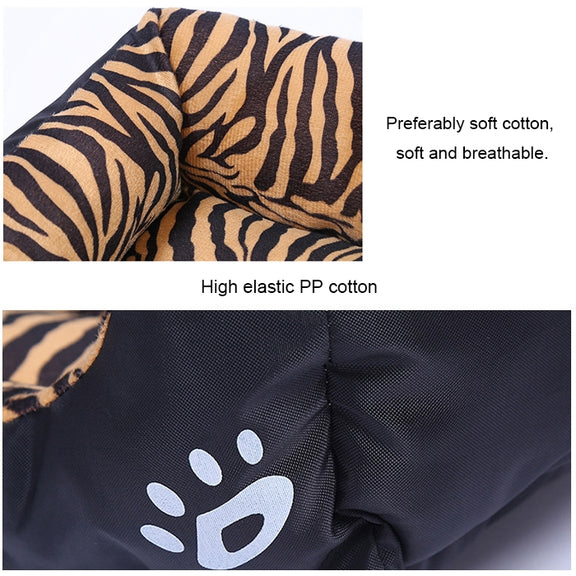 Animal Grain Four Seasons Genuine Warm Pet Dog Kennel Mat, Size: XL, 80��60��16cm(Amber)
