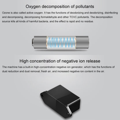 Nobico XD05A Portable Air Purifier Household Ozone Disinfection Machine(White) - free shipping - PMC Jewellery - Order now!