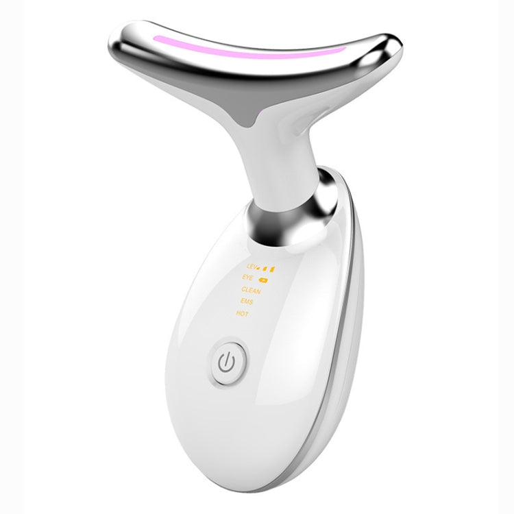 LED Color Light Wrinkle Neck Beauty Instrument (White) - Beauty Instrument by PMC TechLife | Online Shopping South Africa | PMC TechLife | Buy Now Pay Later Mobicred