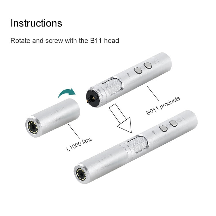 Supereyes L1000 1000X Electronic Microscope Lens Accessories for HCB0990 - free shipping - PMC Jewellery - Order now!