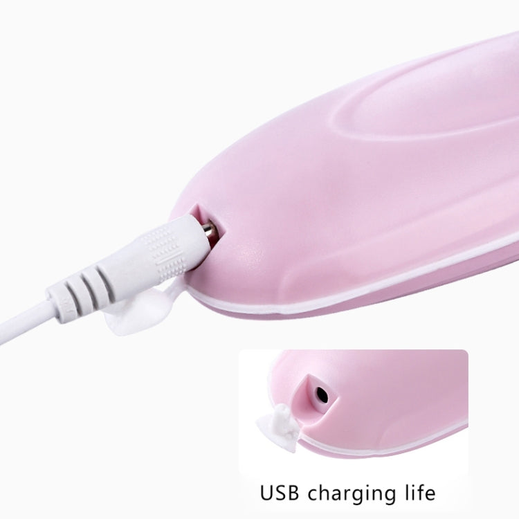 3 in 1 USB Charging Electronic Cleaning Face Beauty Instrument Pores Nose Blackhead Facial Cleansing Brush (Pink)
