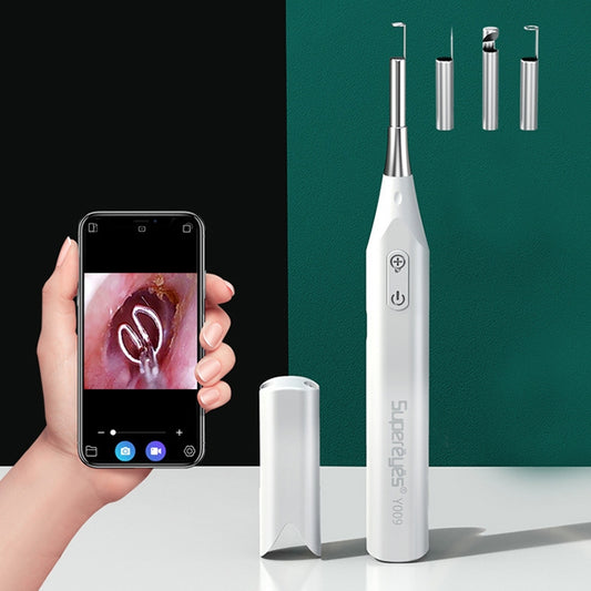 Supereyes Y009 Visual Ear Pick Acne Cleaning Microscopic Magnifying Mirror Endoscope - free shipping - PMC Jewellery - Order now!