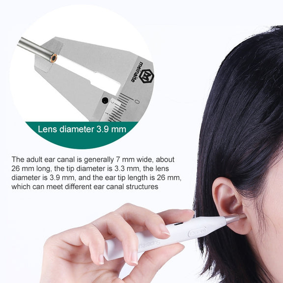Supereyes Y009 Visual Ear Pick Acne Cleaning Microscopic Magnifying Mirror Endoscope