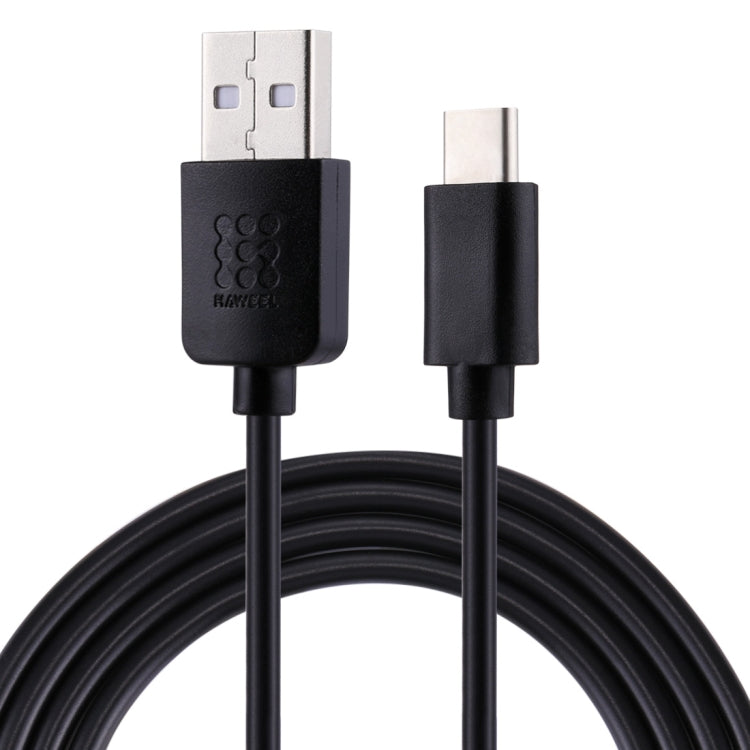 HAWEEL 1m USB-C / Type-C to USB 2.0 Data & Charging Cable(Black) - free shipping - PMC TechLife - Order now!