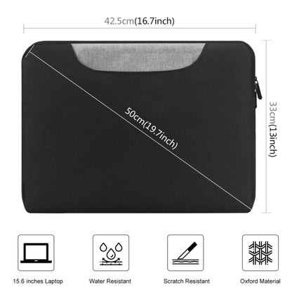 HAWEEL 15.6inch Laptop Handbag, For Macbook, Samsung, Lenovo, Sony, DELL Alienware, CHUWI, ASUS, HP, 15.6 inch and Below Laptops(Black) - 13.3 inch by HAWEEL | Online Shopping South Africa | PMC Jewellery