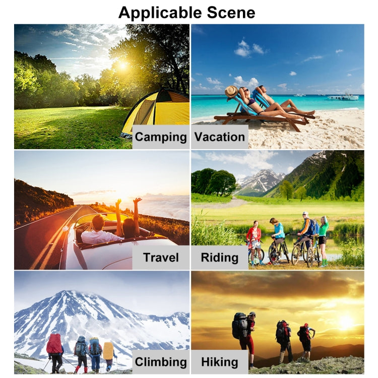 HAWEEL 14W 5V 2.4A Portable Foldable Solar Charger Outdoor Travel Rechargeable Folding Bag with 4 Solar Panels & USB Port, Size: S - Charger by HAWEEL | Online Shopping South Africa | PMC TechLife | Buy Now Pay Later Mobicred