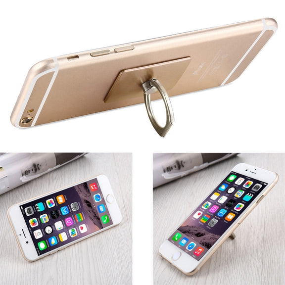 [HK Warehouse] 360 Degrees Rotation Ring Phone Holder(Gold)