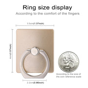 [HK Warehouse] 360 Degrees Rotation Ring Phone Holder(Gold)