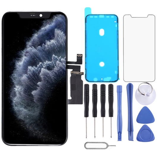 GX OLED LCD Screen for iPhone 11 Pro Digitizer Full Assembly with Frame(Black) - free shipping - PMC Jewellery - Order now!