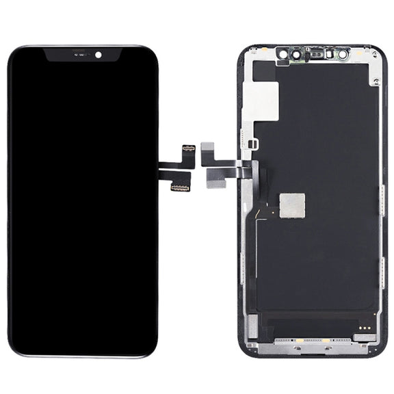 GX OLED LCD Screen for iPhone 11 Pro Digitizer Full Assembly with Frame(Black)