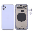 Back Housing Cover with SIM Card Tray & Side keys & Camera Lens for iPhone 11(Purple) - Back Cover by PMC TechLife | Online Shopping South Africa | PMC TechLife | Buy Now Pay Later Mobicred