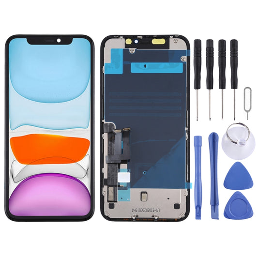 JK TFT LCD Screen for iPhone 11 with Digitizer Full Assembly(Black) - free shipping - PMC Jewellery - Order now!